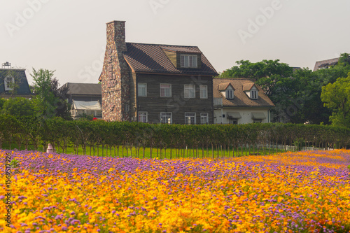 Wuhan Hua Bo Hui Scenic Spot Spring Scenery