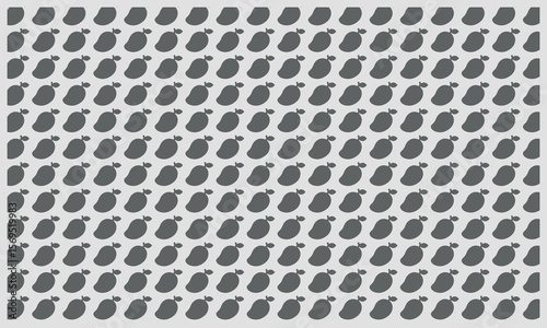 Mango Pattern: A visually captivating arrangement of stylized mango icons fills the frame, creating a modern, textured design. Perfect for digital art or print projects.