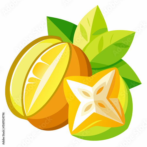 slice of orange fruit