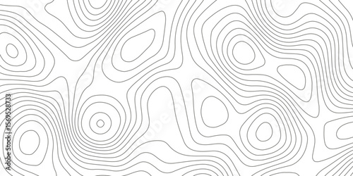 Topographic map background with geographic grid for hiking and mountain sport. luxury topographic wavy pattern and geographic grid map design. paper texture Imitation of a geographical map shades.