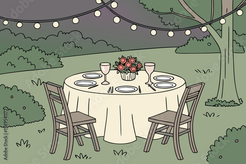 romantic dinner for two