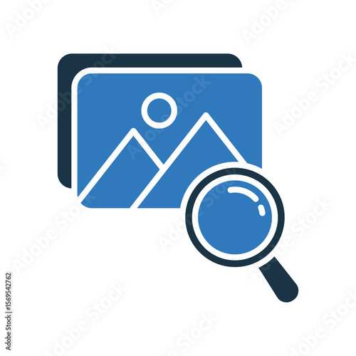 Image Search mixed color icon