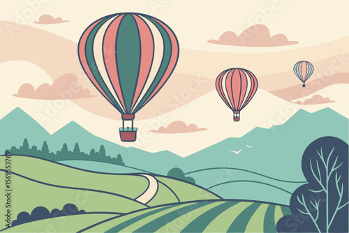 hot air balloon