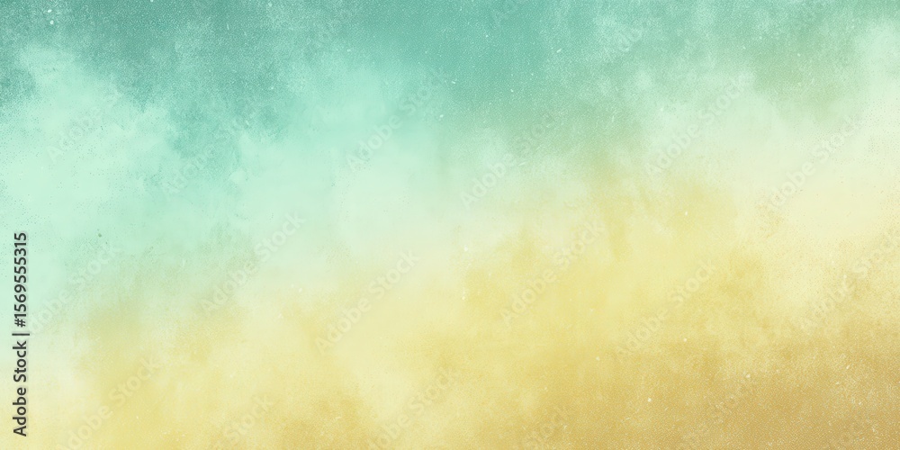 Obraz premium Background with teal and amber gradient for modern design