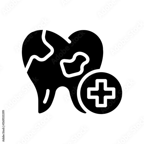Dirt tooth icon