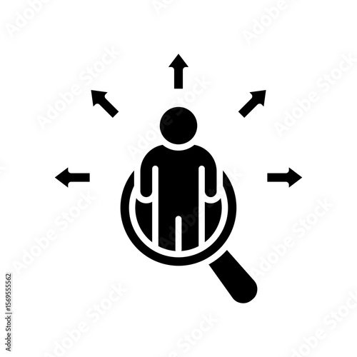 Look For glyph icon