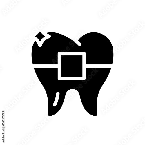 Dental braces icon