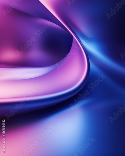 Smooth Purple and Blue Abstract Gradient Background abstract background gradient purple blue smooth pink iridescent fluid wave curve blend dynamic modern design wallpaper texture digital art elegant
