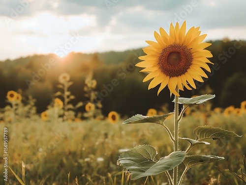 Sunflower Sunset Field. (7)