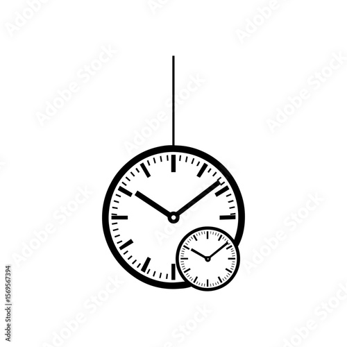  time clock vector