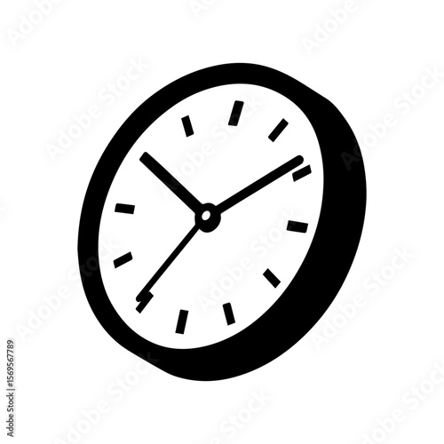  time clock vector
