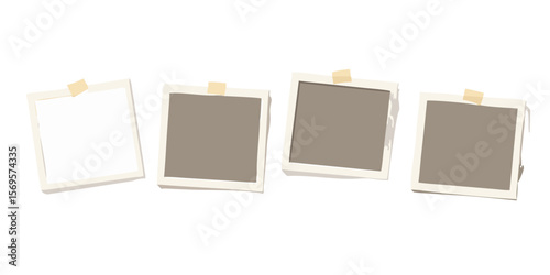 Download stock photos mockup with tape for free image and photo frame template