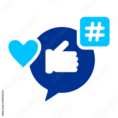 Feedback Simple Icon Vector Illustration Concept
