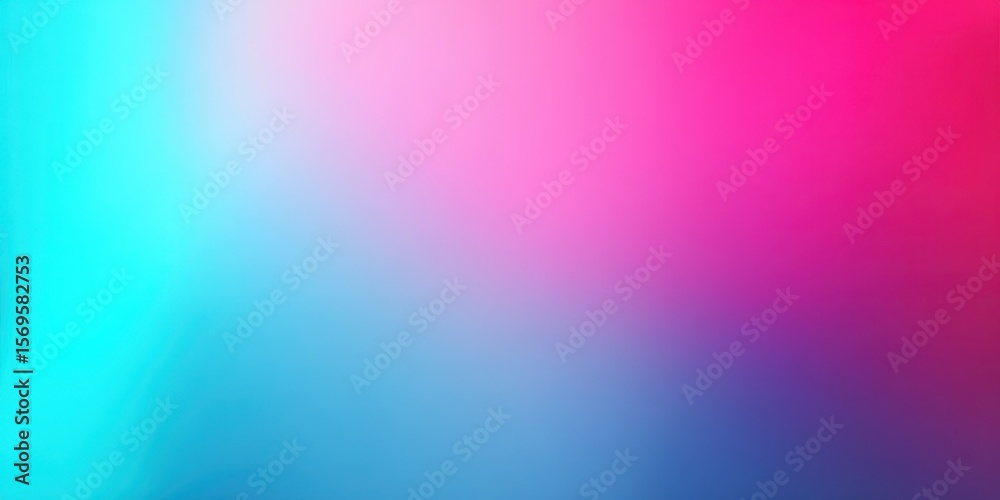 Fototapeta premium Background with vibrant blue and pink gradient for modern design