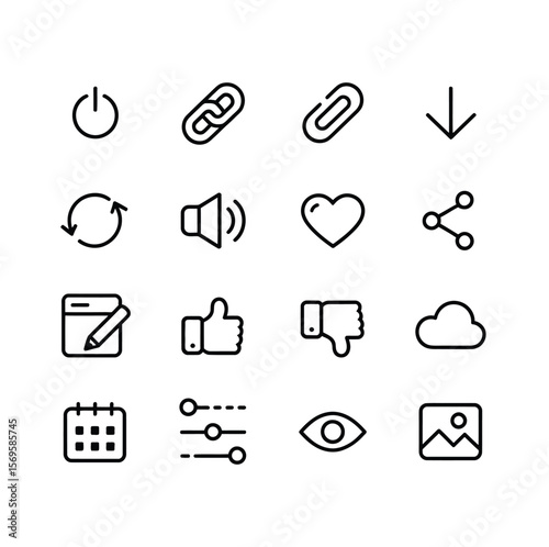 Simple vector icon on a theme phone smartphone function app device