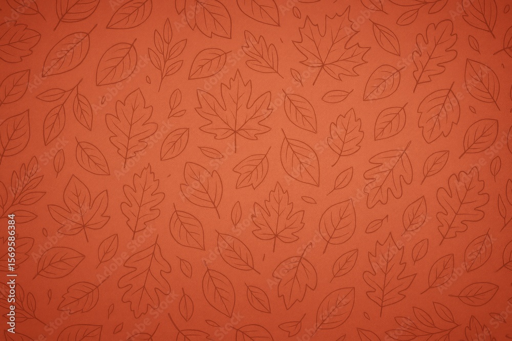 Autumn foliage pattern with oak maple and birch leaves fall Autumn foliage pattern with oak maple and birch leaves fall