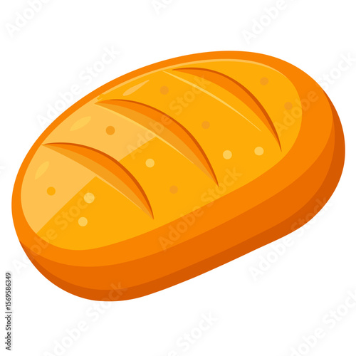 Organic Bakery Bread - Toasted Bread illustration