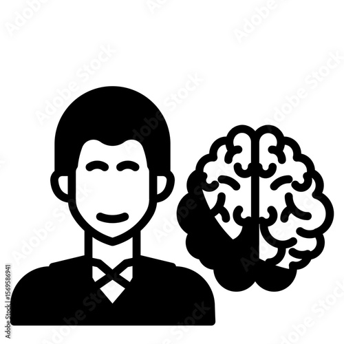 Brain specialist icon