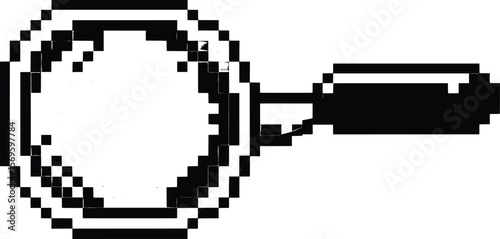 Action of Using a Vector Kitchen Tool in Pixels, Focused on a Strainer in a Modern Kitchen Environment