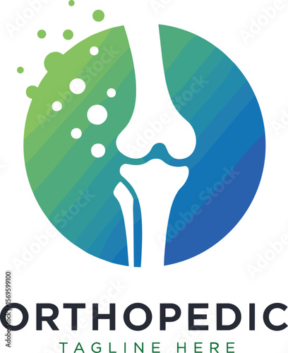 Orthopedic Logo Design Vector Template