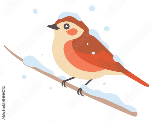 bird on branch