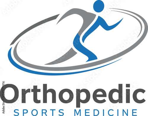 Orthopedic Logo Design Vector Template