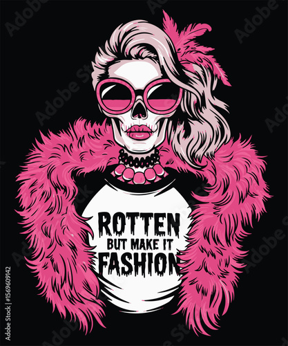 Dead Inside, Still Fabulous Graphic Design