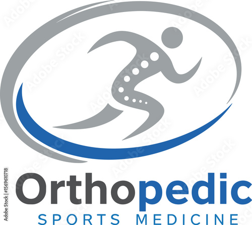 Orthopedic Logo Design Vector Template