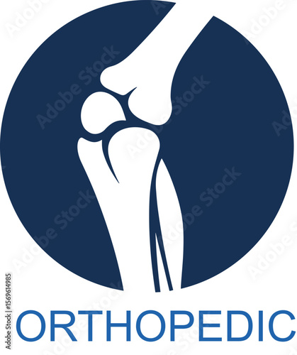 Orthopedic Logo Design Vector Template
