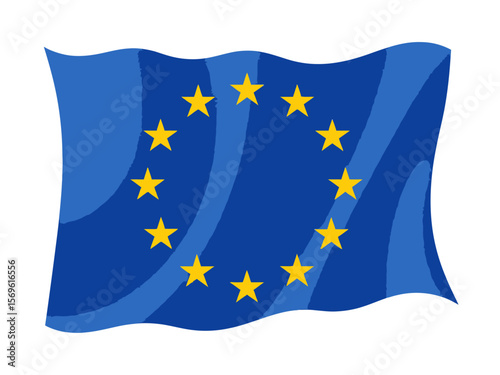 European union flag sign