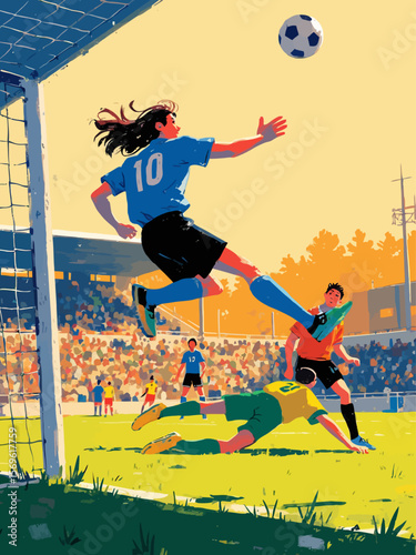 soccer italian defender, long lens seeing italian striker with medium-length dark brown hair