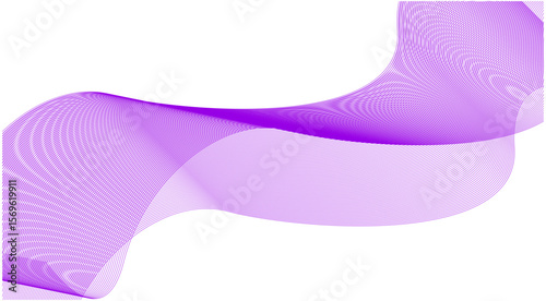 Blend Wavy Curved Purple Design Abstract Background Vector Illustration