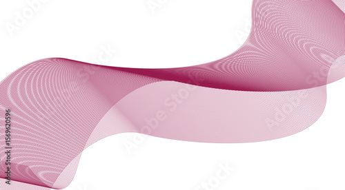 Blend Wavy Curved Maroon Design Abstract Background Vector Illustration