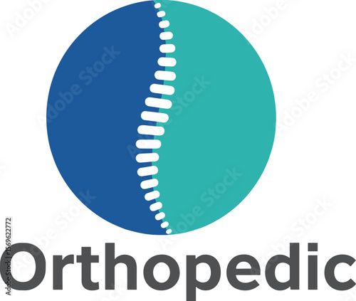 Orthopedic Logo Design Vector Template