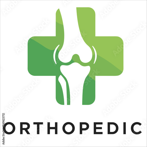 Orthopedic Logo Design Vector Template