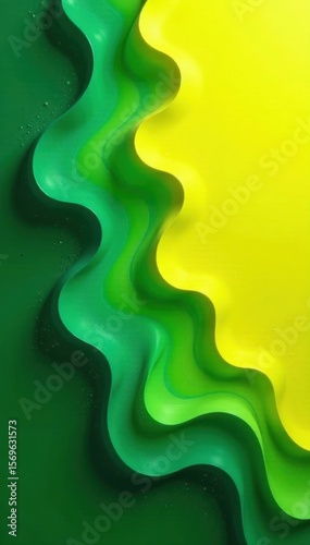Fluid green to yellow ombre, speckled with subtle highlights , yellow, wallpaper