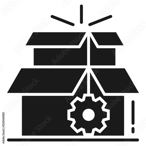 Product Management Glyph Icon