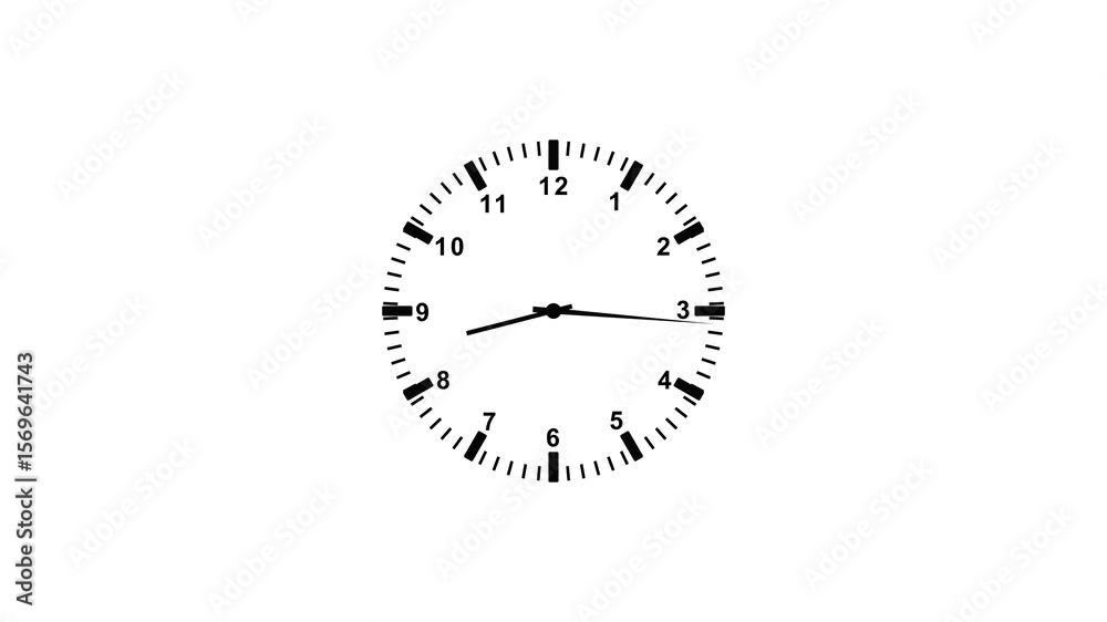 Clock spinning, watch animation on transparent background with alpha channel. Clock icon flat style 24 hours day fast speed with moving timer clock rotation Clock spinning, watch animation on transparent background with alpha channel. Clock icon flat style 24 hours day fast speed with moving timer clock rotation