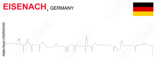 Eisenach Skyline "NO AI"