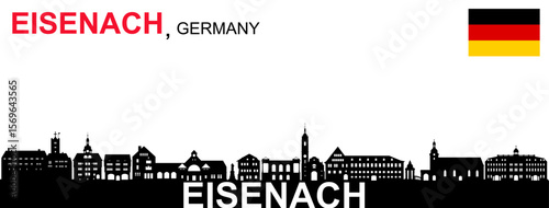 Eisenach Skyline "NO AI"