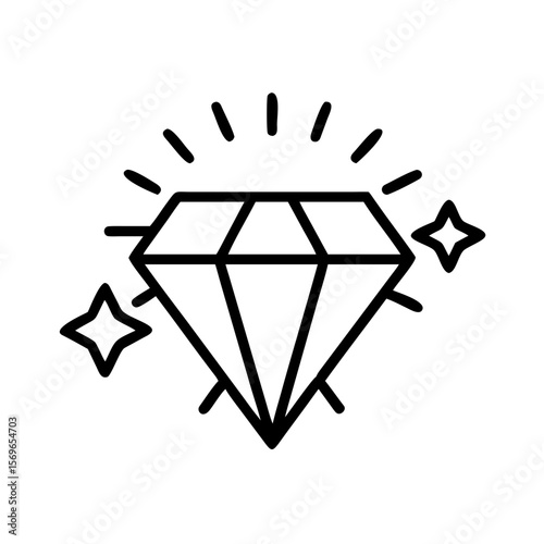 Diamond Badge Icon for Ultra Exclusive Elite Level Membership