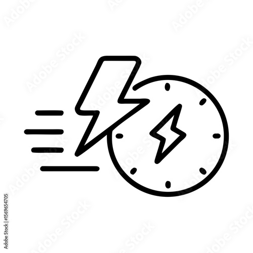 Flash Priority Streak Icon for Speed Response Privilege Access