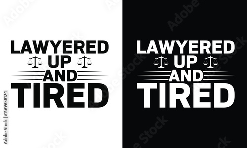 Advocate Lawyer Tshirt Design Vector. Use for shirts, mugs, Cards, stickers, etc.
