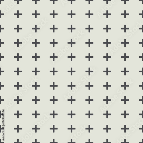 Minimalist Seamless Pattern Illustration with Geometric Shapes and Clean Design Elements