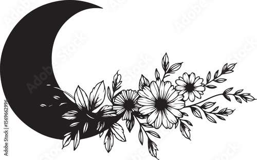 Mystic Moon & Crystal Dream vector Set