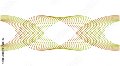 Wavy Blend Curved Brown Gradient Abstract Background Design Vector Illustration