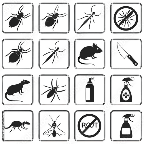 Mosquitoes, icon set. Mosquito repellent, protection, linear icons. bracelet, refills, spray, cream, mosquito net. Line with editable stroke