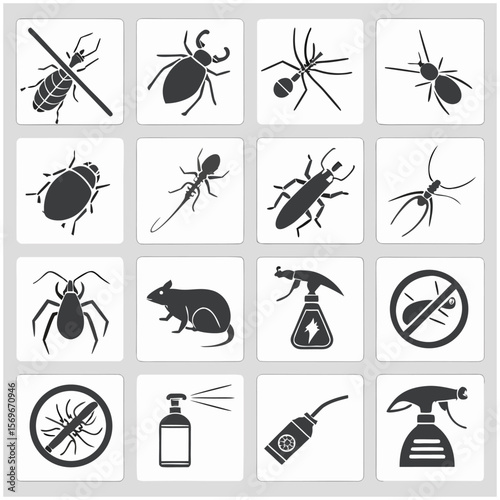 Mosquitoes, icon set. Mosquito repellent, protection, linear icons. bracelet, refills, spray, cream, mosquito net. Line with editable stroke