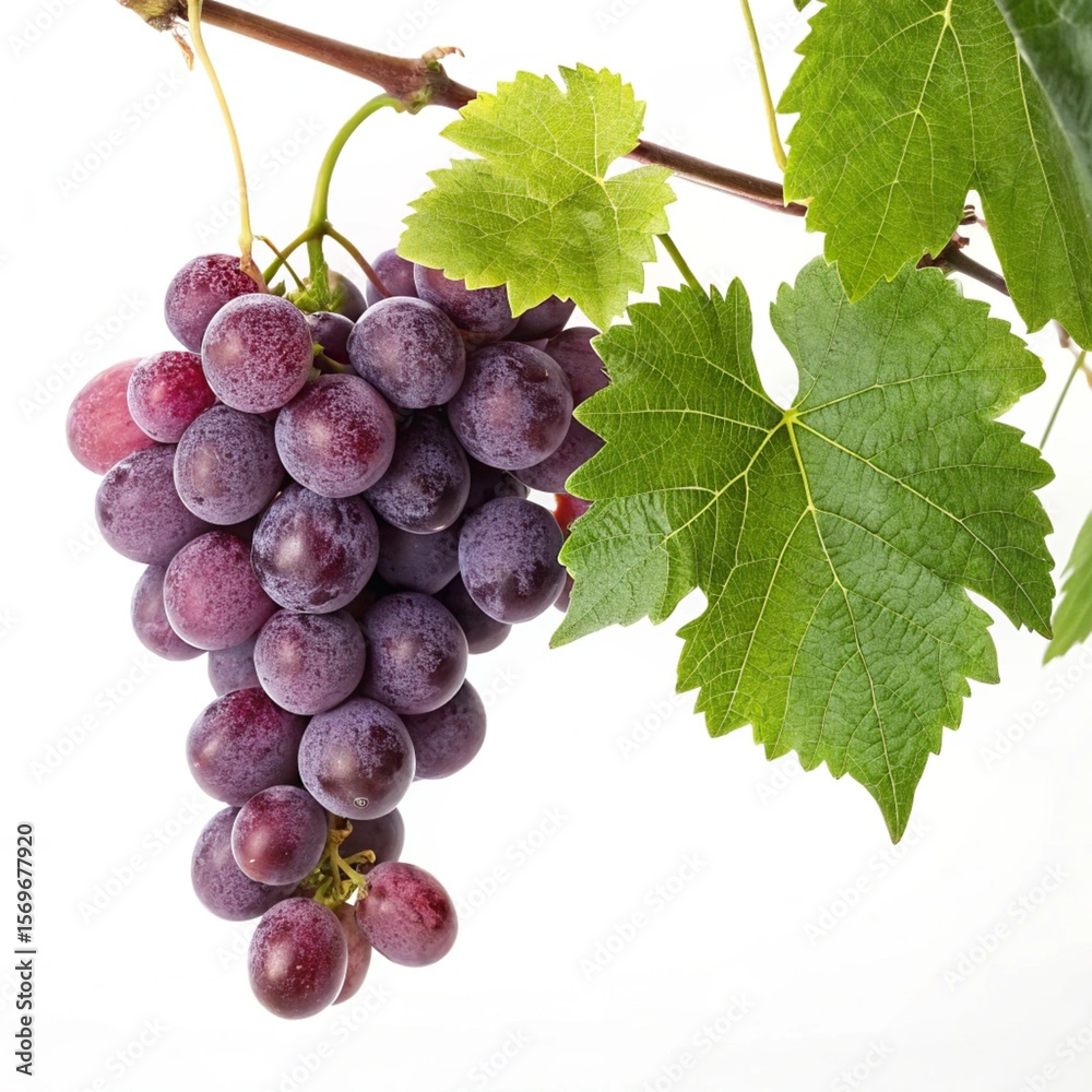 Fototapeta premium bunch of red grapes