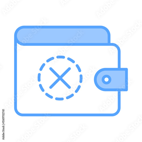 Broke Blue Icon